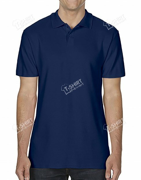 Мужская футболка поло Gildan SoftStyle tsp-64800/533C фото