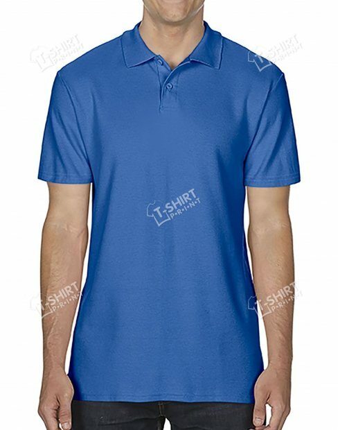 Мужская футболка поло Gildan SoftStyle tsp-64800/7686C фото