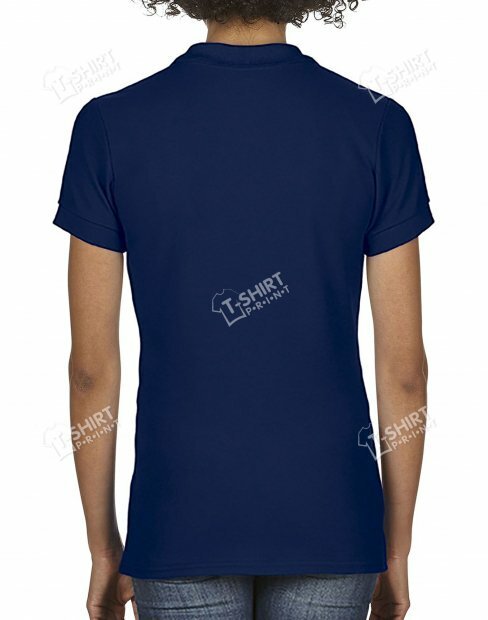 Women's polo t-shirt Gildan SoftStyle tsp-64800L/533C фото