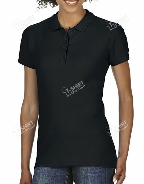 Женская футболка поло Gildan SoftStyle tsp-64800L/426C фото