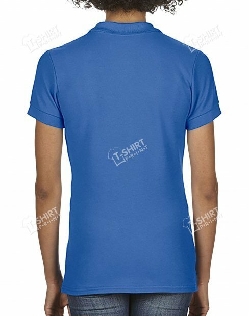 Женская футболка поло Gildan SoftStyle tsp-64800L/7686C фото