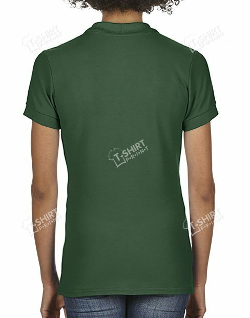Women's polo t-shirt Gildan SoftStyle tsp-64800L/5535C фото