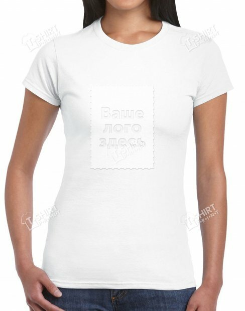 Женская футболка Gildan SoftStyle tsp-64000L/000C фото