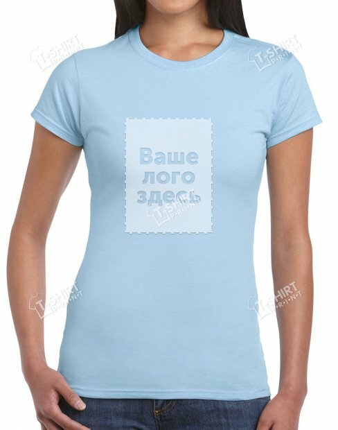 Women's t-shirt Gildan SoftStyle tsp-64000L/543C фото