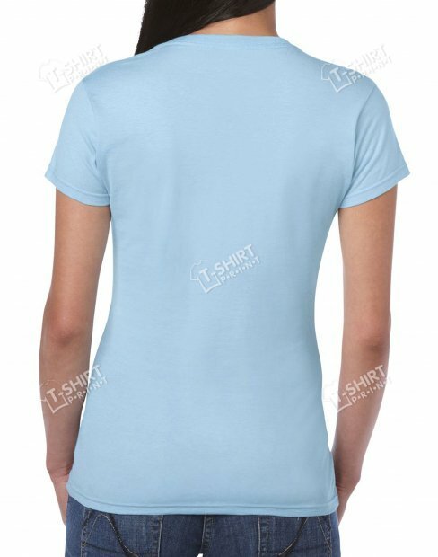 Женская футболка Gildan SoftStyle tsp-64000L/543C фото