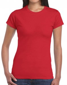 Women's T-shirt Gildan SoftStyle 153 Red