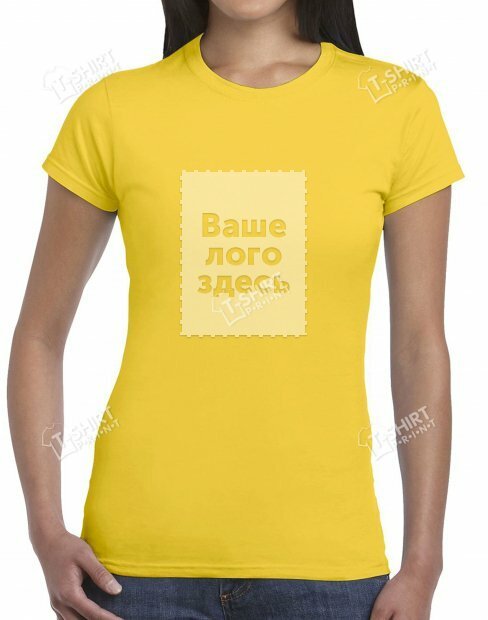 Women's t-shirt Gildan SoftStyle tsp-64000L/122C фото