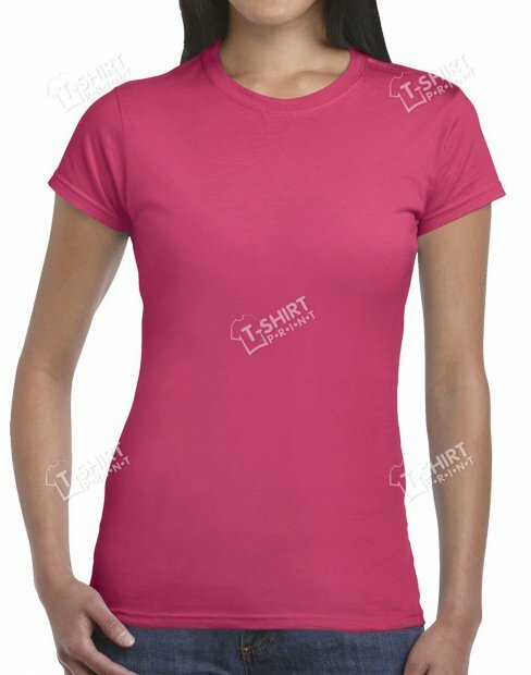Women's t-shirt Gildan SoftStyle tsp-64000L/213C фото