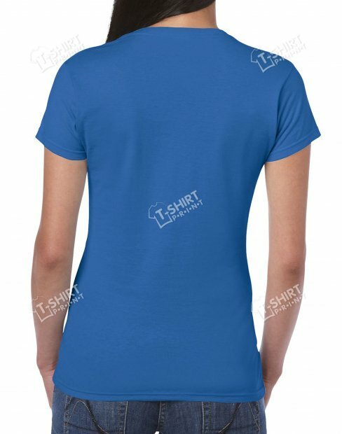 Женская футболка Gildan SoftStyle tsp-64000L/7686C фото