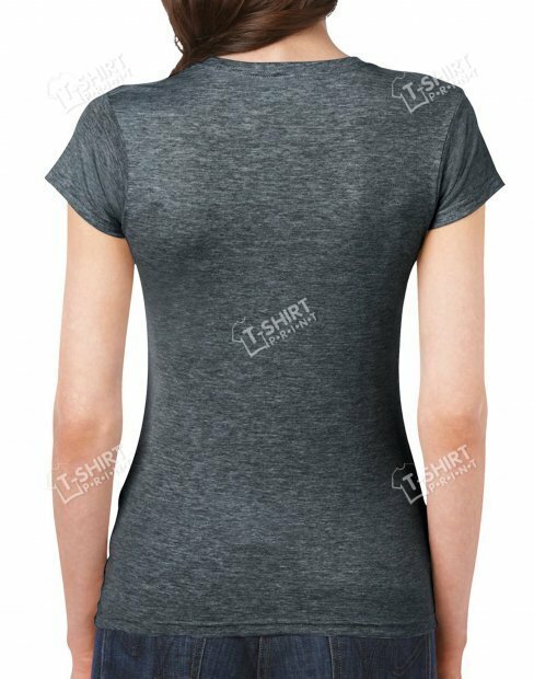 Женская футболка Gildan SoftStyle tsp-64000L/7545C фото