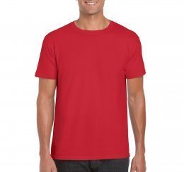 Men's T-shirt Gildan SoftStyle 153 Red