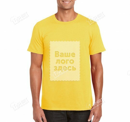 Мужская футболка Gildan SoftStyle tsp-64000/122С фото