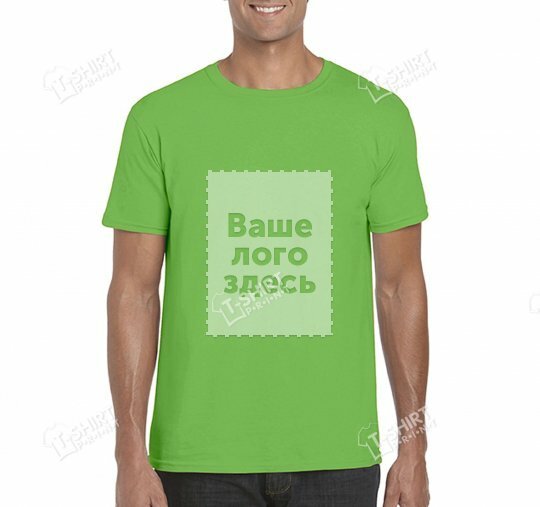 Мужская футболка Gildan SoftStyle tsp-64000/361C фото