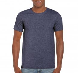 Men's T-shirt Gildan SoftStyle 153 Blue melange