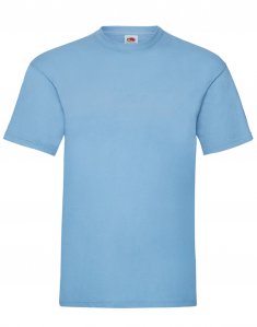 Мужская футболка Fruit of the Loom VALUEWEIGHT T Голубой