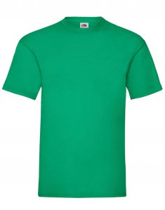 Мужская футболка Fruit of the Loom VALUEWEIGHT T Зеленый