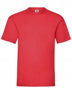 Футболка чоловіча Fruit of the Loom VALUEWEIGHT T Червоний