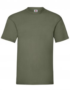 Футболка чоловіча Fruit of the Loom VALUEWEIGHT T Оливковий