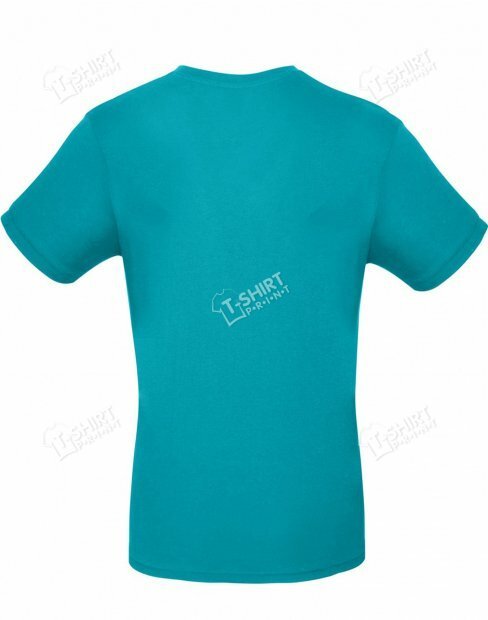 Мужская футболка B&C EXACT tsp-E#150/RealTurquoise фото