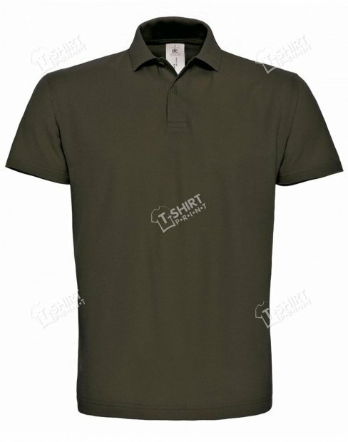 Men's polo t-shirt B&C ID.001 tsp-ID001/Brown фото