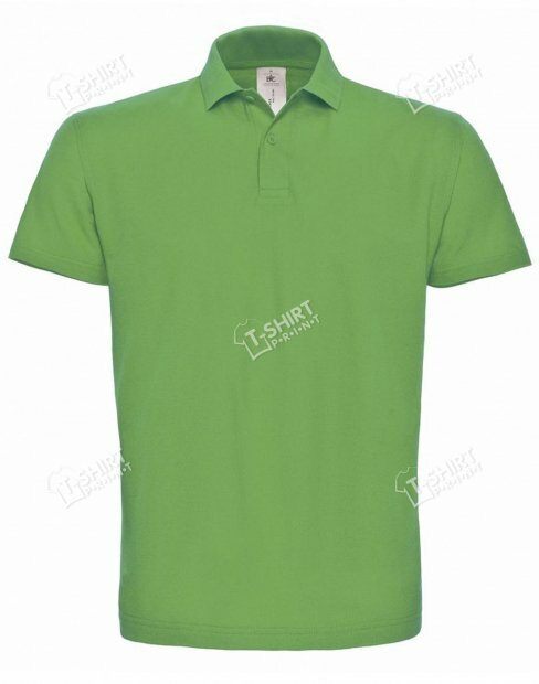Men's polo t-shirt B&C ID.001 tsp-ID001/RealGreen фото