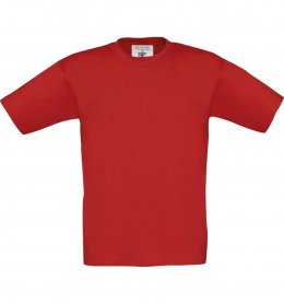 Children's T-shirt B&C EXACT 150 Red