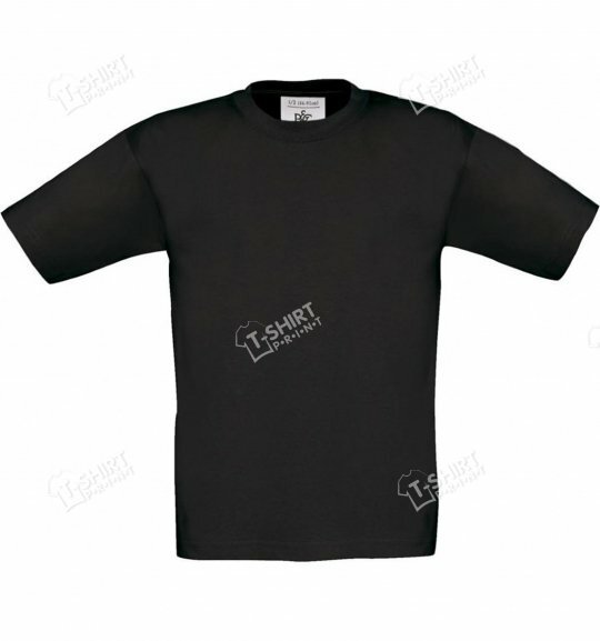 Детская футболка B&C EXACT tsp-E#150KIDS/Black фото