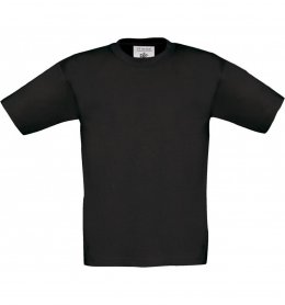 Children's T-shirt B&C EXACT 150 Black tsp-E#150KIDS/Black фото
