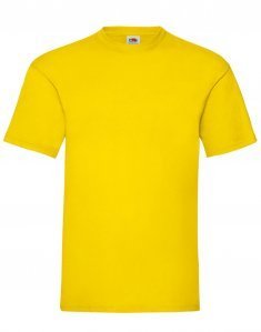 Мужская футболка Fruit of the Loom VALUEWEIGHT T Лимонный