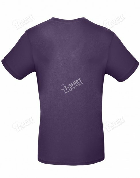 Men's t-shirt B&C EXACT tsp-E#150/purple фото