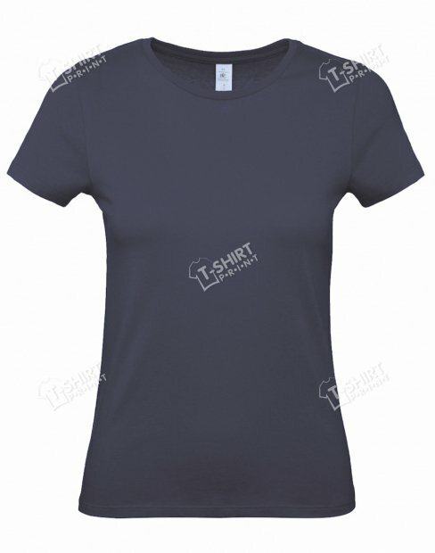 Женская футболка B&C WOMEN-ONLY tsp-E#150/WOMEN/navy фото