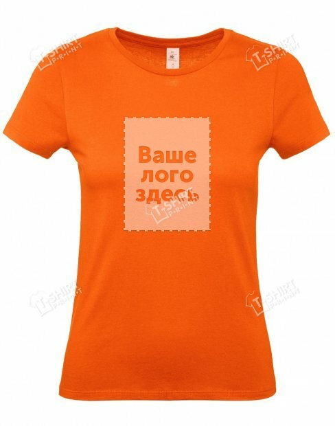 Women's t-shirt B&C WOMEN-ONLY tsp-E#150/WOMEN/orange фото