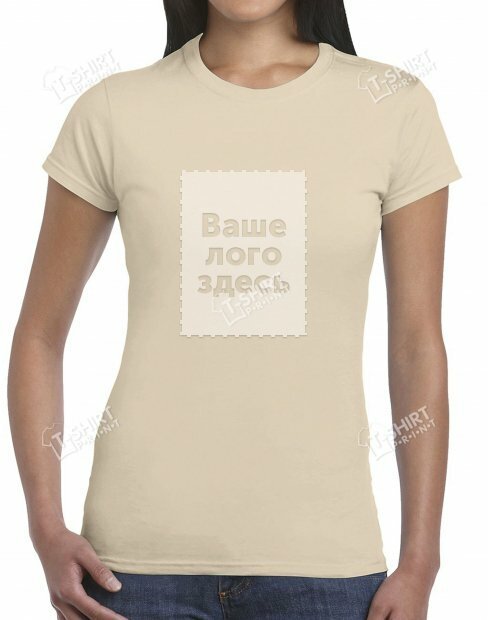 Женская футболка Gildan SoftStyle tsp-64000L/7528C фото