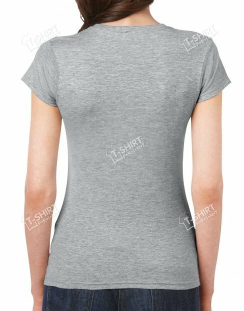 Женская футболка Gildan SoftStyle tsp-64000L/CG7C фото