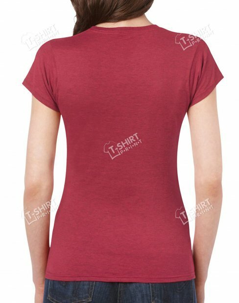 Женская футболка Gildan SoftStyle tsp-64000L/7427C фото
