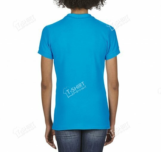 Women's polo t-shirt Gildan SoftStyle tsp-64800L/641C фото