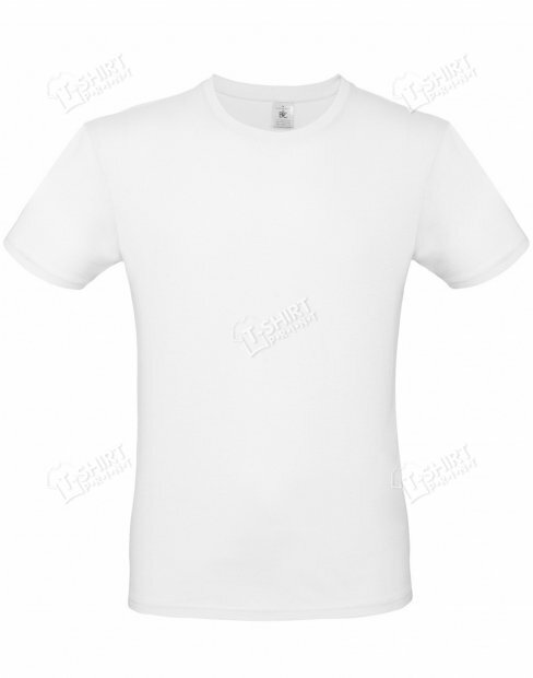 Men's t-shirt B&C EXACT tsp-E#150/White фото