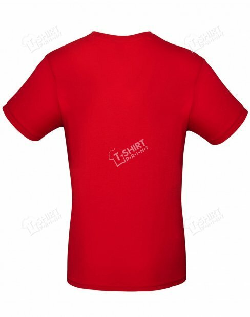 Мужская футболка B&C EXACT tsp-E#150/Red фото