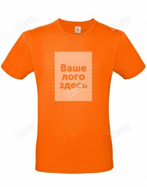 Men's t-shirt B&C EXACT tsp-E#150/Orange фото