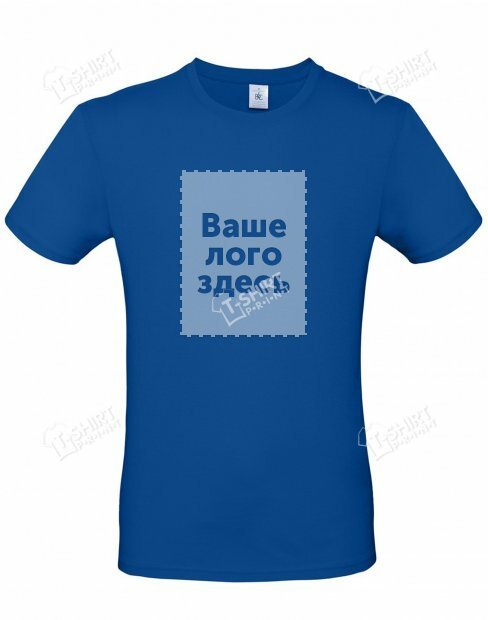 Men's t-shirt B&C EXACT tsp-E#150/RoyalBlue фото