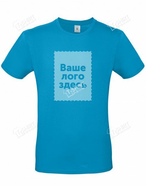 Men's t-shirt B&C EXACT tsp-E#150/Atoll фото