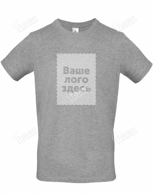 Мужская футболка B&C EXACT tsp-E#150/SportGrey фото