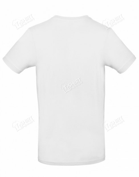 Men's t-shirt B&C EXACT tsp-E#190/White фото
