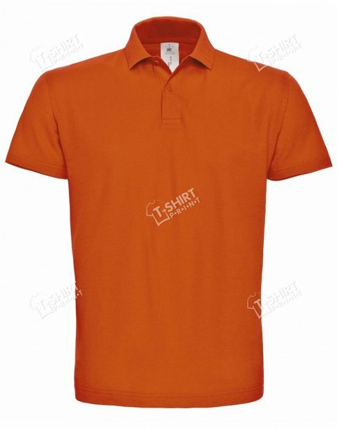 Men's polo t-shirt B&C ID.001 tsp-ID001/Orange фото