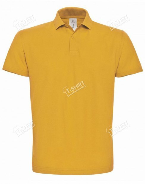 Men's polo t-shirt B&C ID.001 tsp-ID001/ChiliGold фото