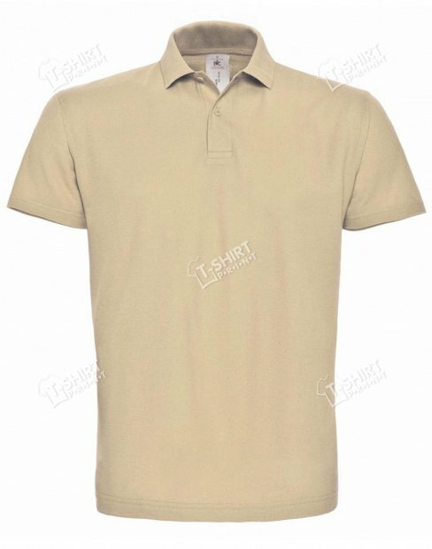 Men's polo t-shirt B&C ID.001 tsp-ID001/Sand фото