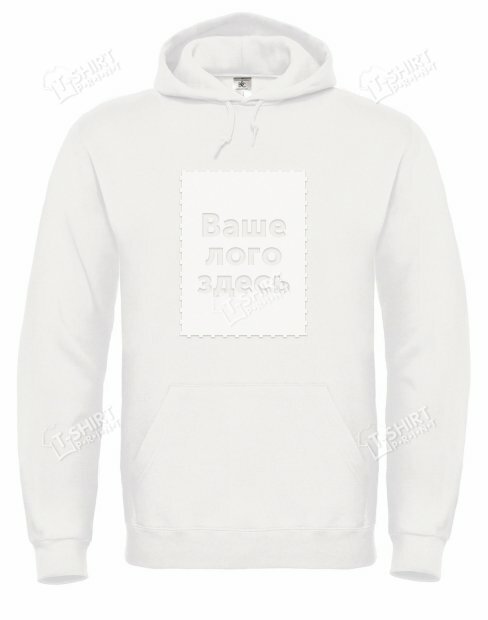 Men's hoodie B&C ID.003 tsp-ID.003/White фото