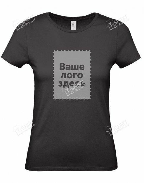 Women's t-shirt B&C WOMEN-ONLY tsp-E#150/WOMEN/Black фото