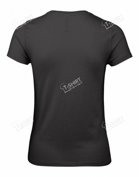 Женская футболка B&C WOMEN-ONLY tsp-E#150/WOMEN/Black фото