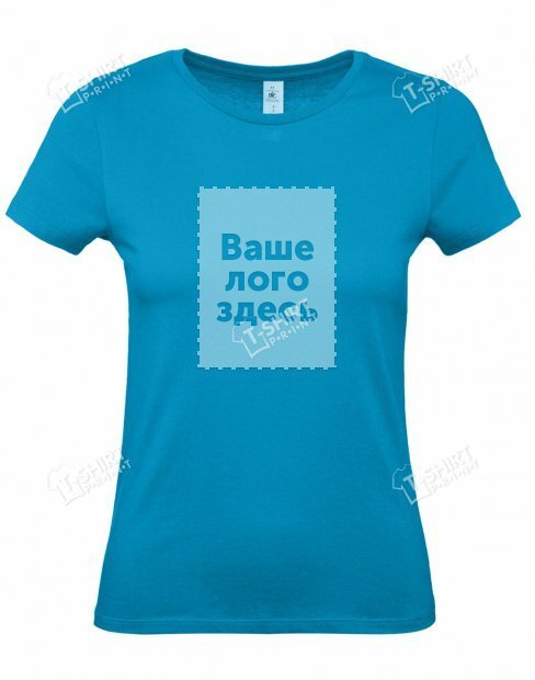 Женская футболка B&C WOMEN-ONLY tsp-E#150/WOMEN/atoll фото